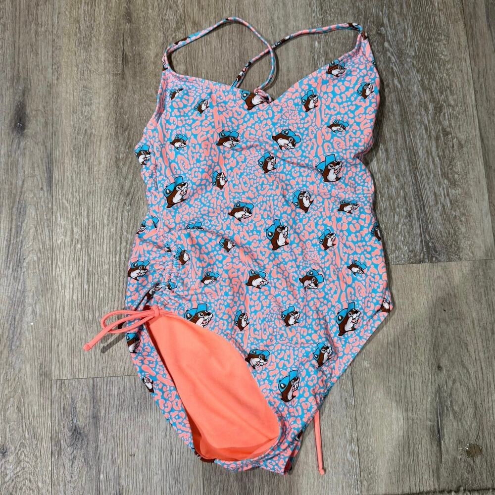 Buc-ee’s one-piece bathing suit, Medium